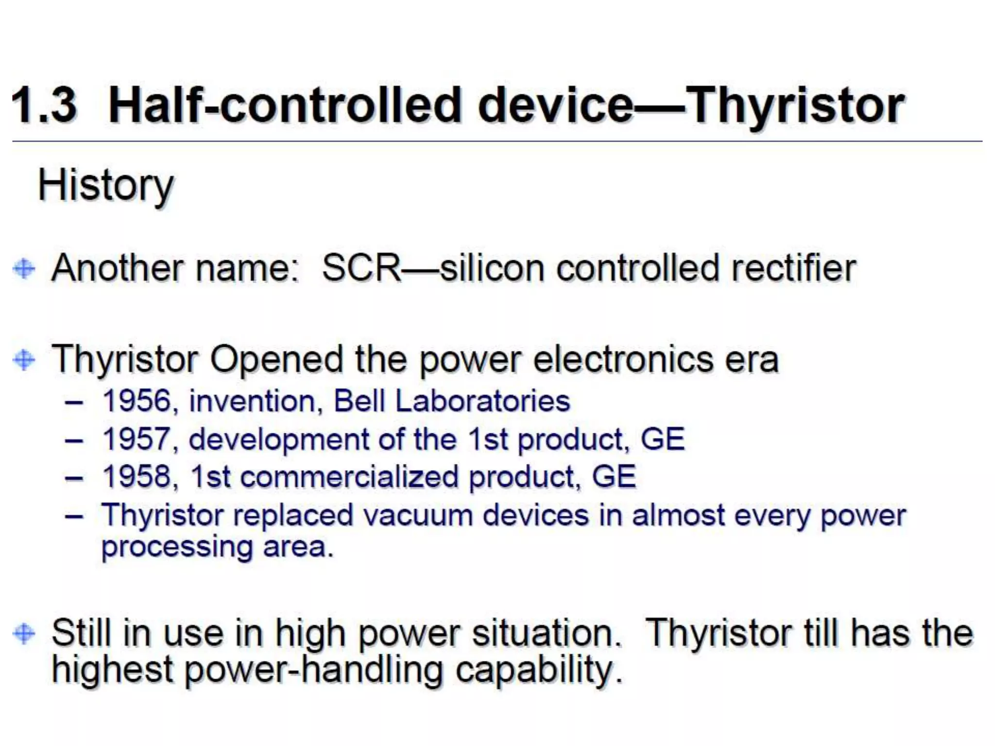 Unit 1 power electronics devices