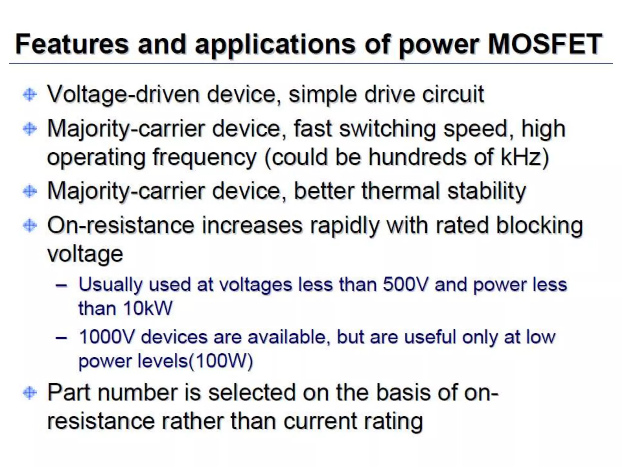 Unit 1 power electronics devices