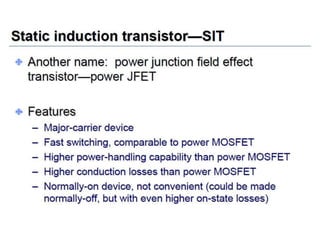 Unit 1 power electronics devices