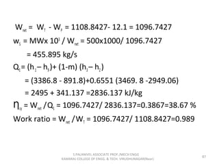 Worknet Equation Unit1 COALBASEDPOWER PLANTS | PPT