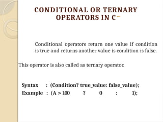 Syntax Operators Research Data Analysis unit 1 power point c and data structures | PPTX