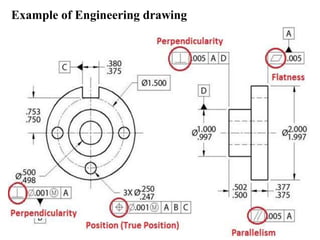 Example of Engineering drawing
 