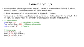 UNIT1 PPS of C language for first year first semester | PDF