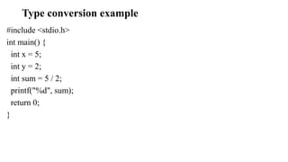 UNIT1 PPS of C language for first year first semester | PDF