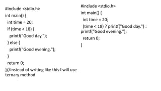 UNIT1 PPS of C language for first year first semester | PDF