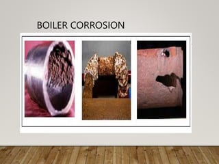 BOILER CORROSION
 