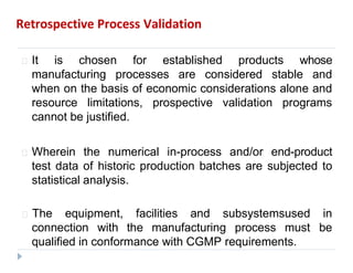 Comprehensive Guide to Process Validation in Manufacturing | PDF
