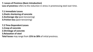 Introduction to Prestressed Concrete (PSC) | PDF