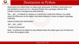 Unit 1 Python class and object.pptxbbvvvb | PPTX