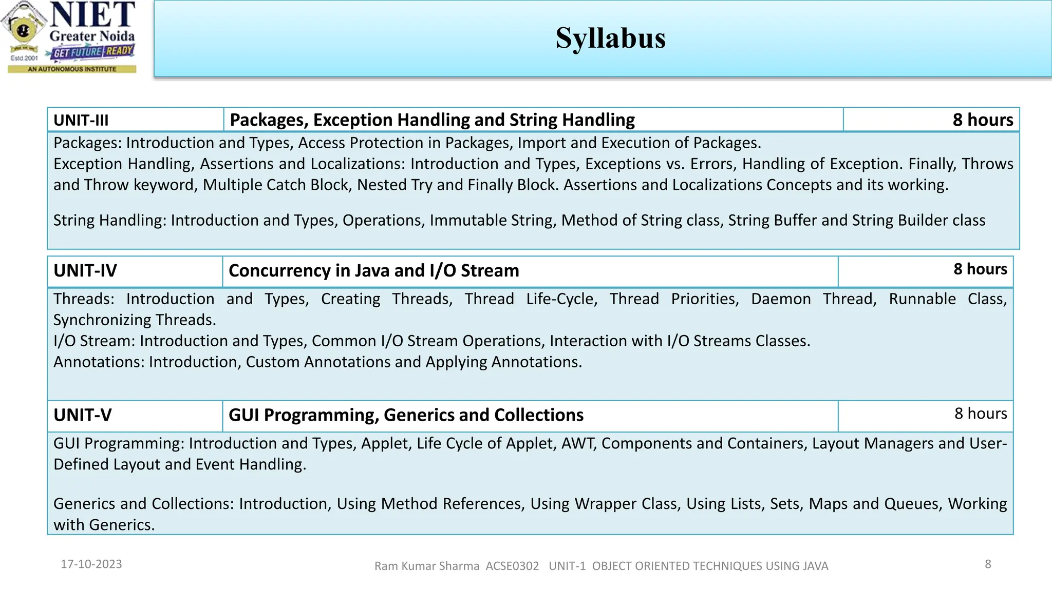 Object oriented programming using java | PPT | Programming Languages ...