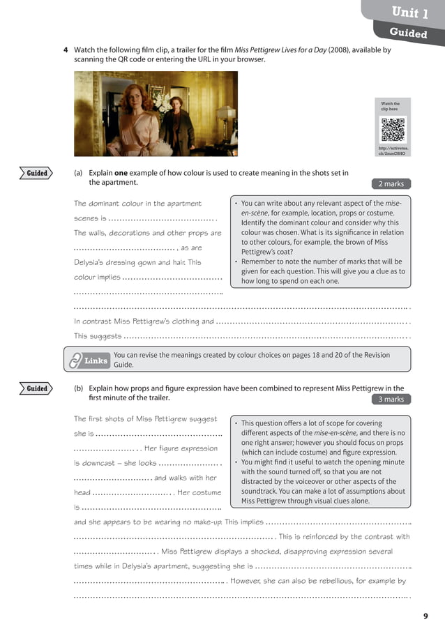 Unit 1 Representation Exam Revision | PDF