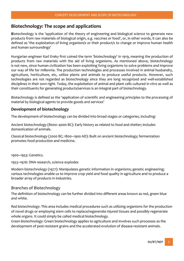 unit 1 SCOPE OF BIOTECHNOLOGY .pdf