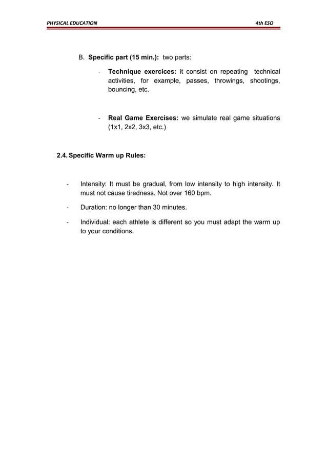 Unit 1 specific warm up | DOC