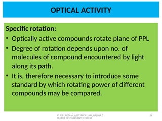Ppl Rotation Examples Unit 1 Stereo isomerism B.pharm III sem.pptx
