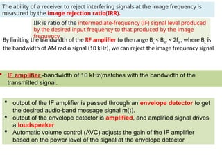AMPLITUDE MODULATION techniques- DSBSC, DSBFC, SSB, VSB | PPTX