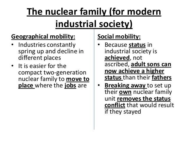 nuclear family essay