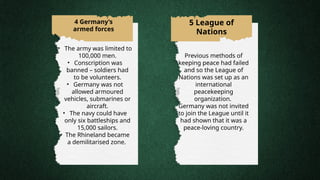 Analyzing the Fairness and Impact of the Treaty of Versailles on Post ...