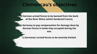 Analyzing the Fairness and Impact of the Treaty of Versailles on Post ...