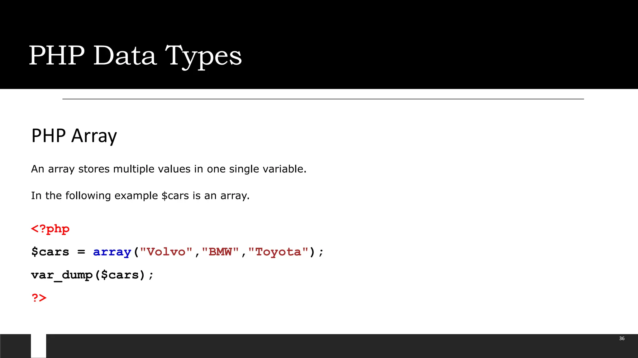 introduction to web programming using PHP | PPT