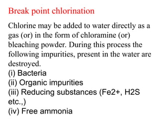 unit 1 ENGINEERING CHEMISTRY WATER TECHNOLOGY | PPT