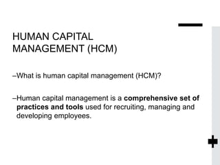 What is Human Resource Management (HRM) | PPTX
