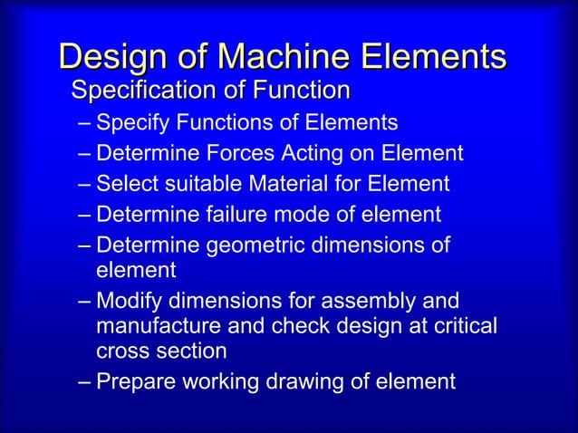 Unit 1 what is machine design | PPT