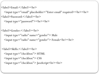 Web technology Introduction, web client & server communication,HTML ...