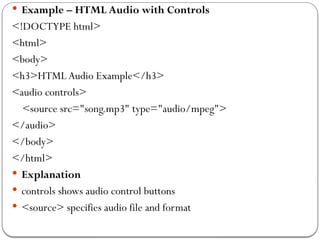 Web technology Introduction, web client & server communication,HTML ...