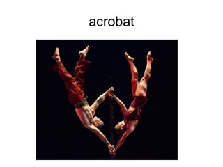 acrobat
 