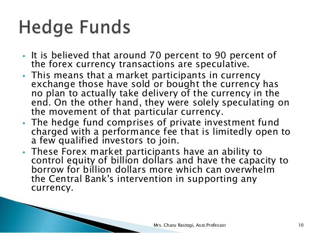 Forex market participants