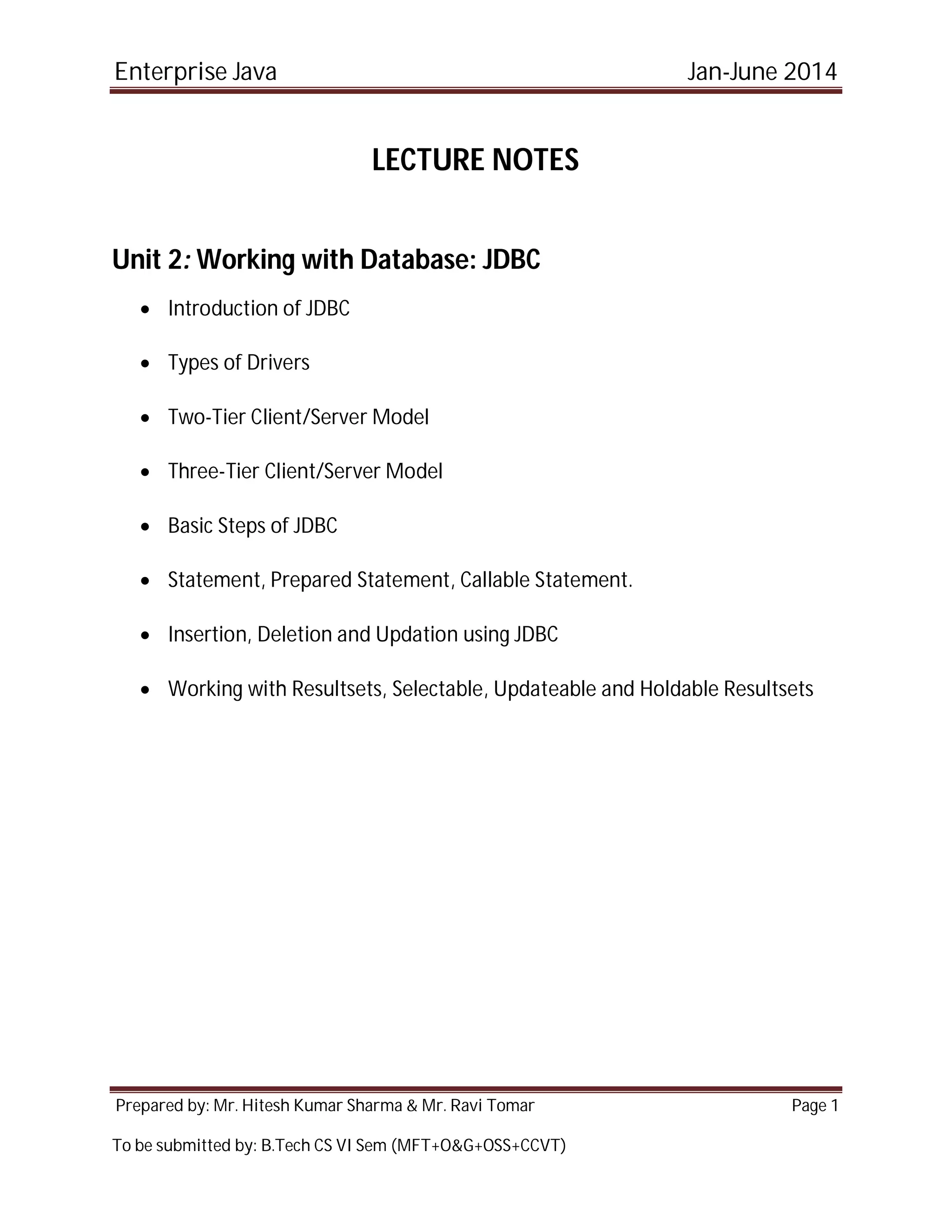 Introduction to JDBC and JDBC Drivers | PDF
