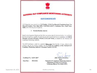 September 29, 2015 94Andhra university
 