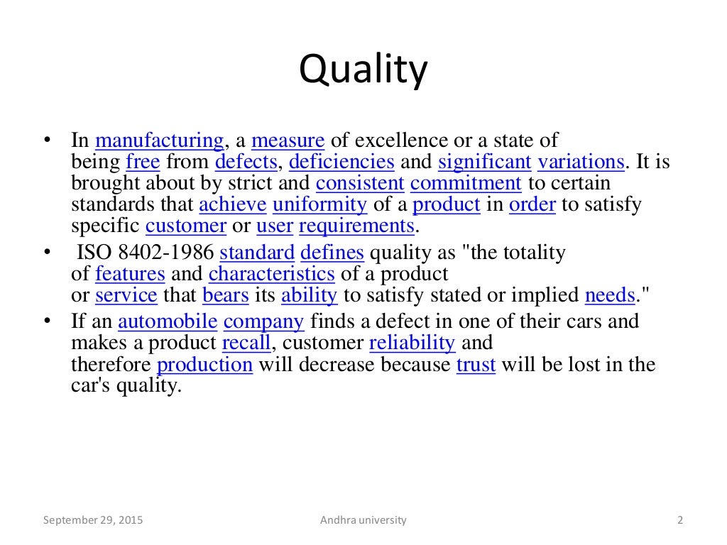 Quality control & Assurance in Analytical Chemistry