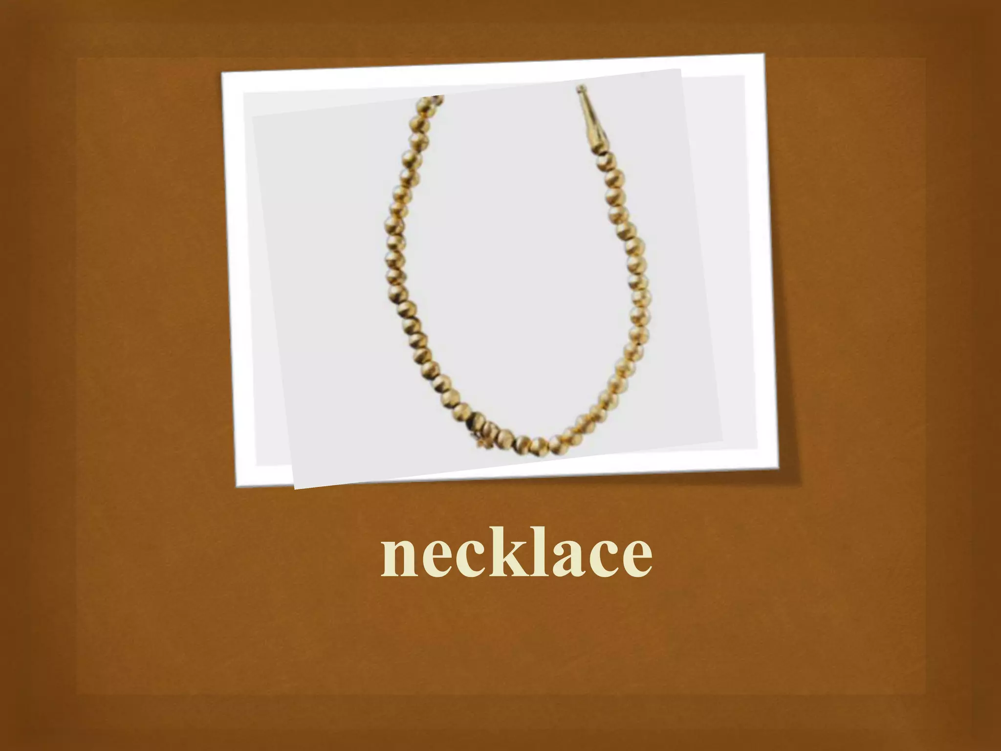 necklace