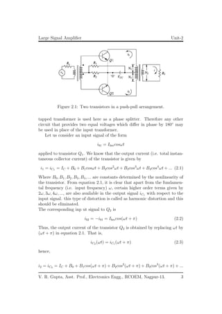 Large Signal Amplifier | PDF