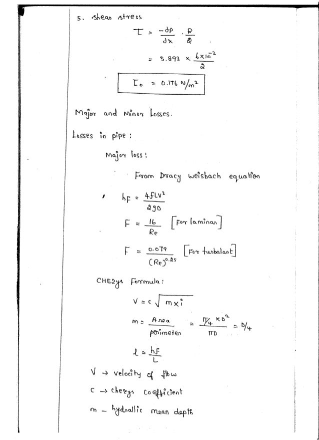 Ce6451 Fluid Mechanics And Machinery Unit Ii Notes