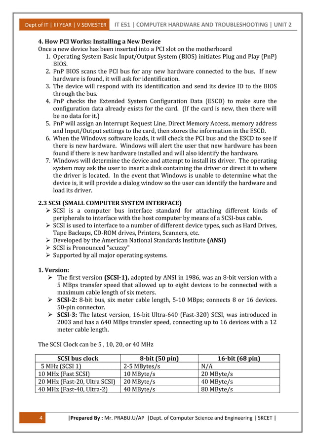 Bus Standards and Networking | PDF