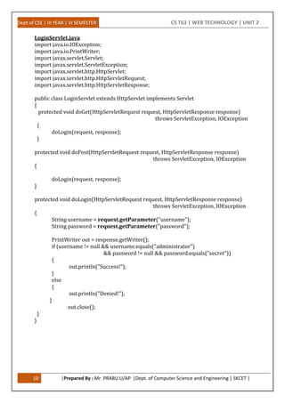SERVER SIDE PROGRAMMING | PDF