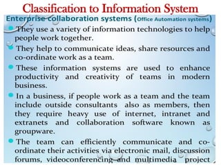 Classification to Information System
 