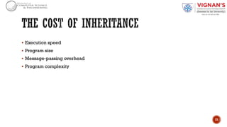 § Execution speed
§ Program size
§ Message-passing overhead
§ Program complexity
21
 
