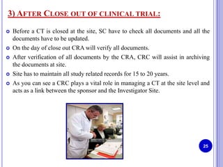 Study Close Out Clinical Trail and Pharmacovigilance | PPTX