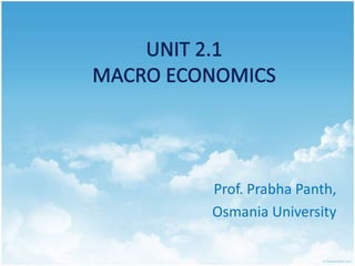 Prof. Prabha Panth,
Osmania University
 