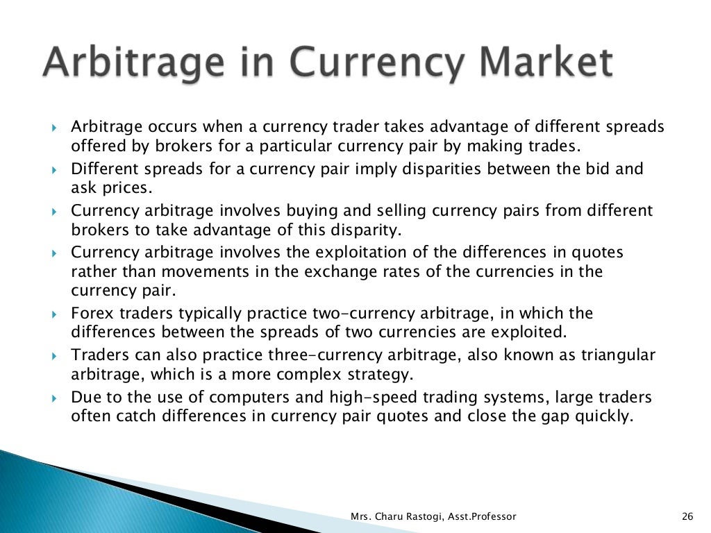 Unit 2.2 Exchange Rate Quotations & Forex Markets