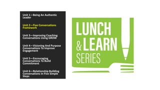 Five Conversations Framework | PPTX