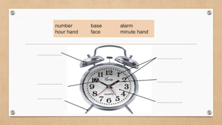 number base alarm
hour hand face minute hand
………………
………………
………………
………………
………………
………………
 