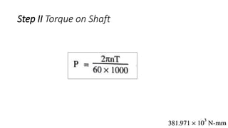 Path Set Torque Calculation Unit 2 Design Of Shafts Keys and Couplings | PDF