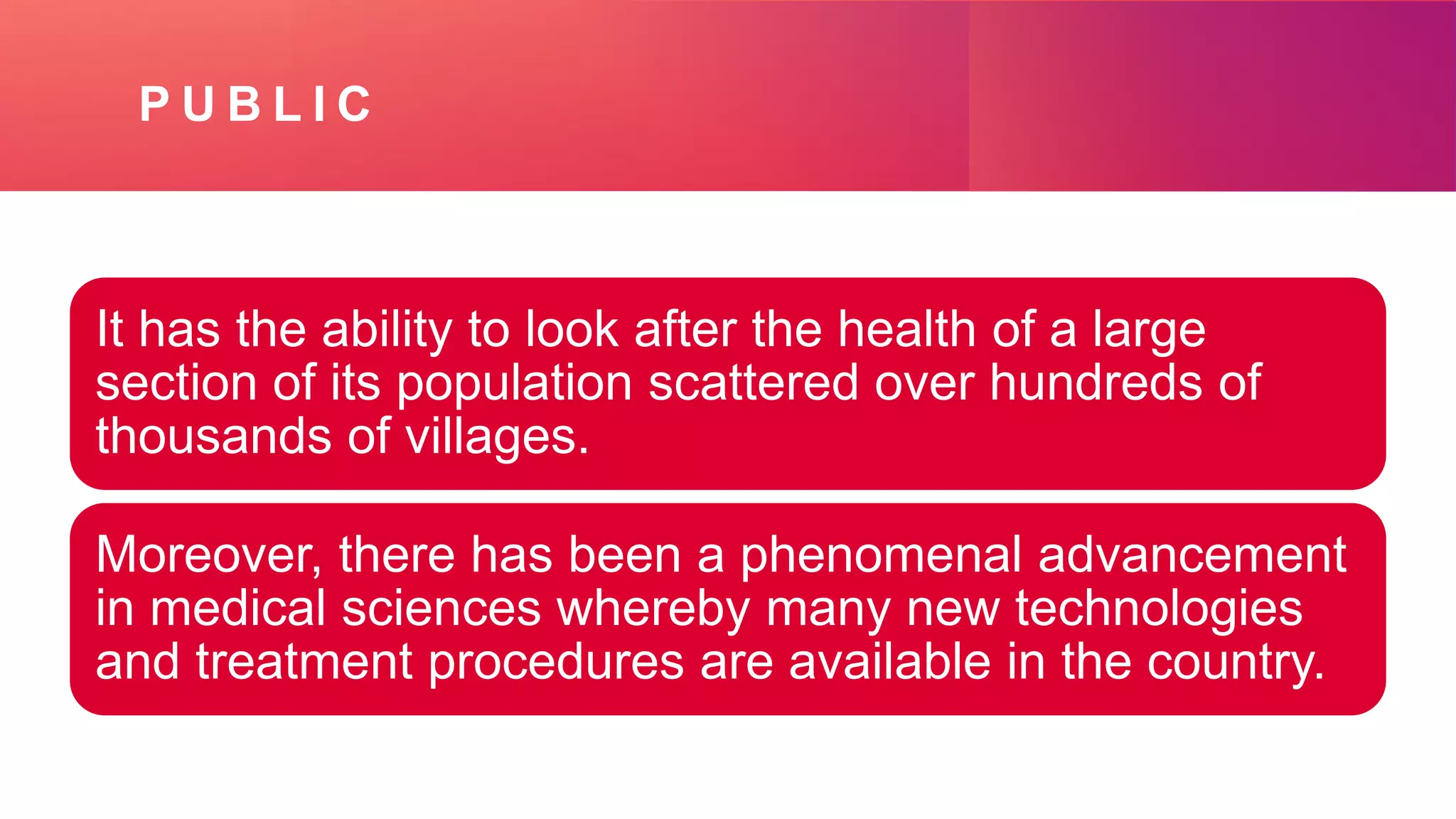 Role of government in Health class 7 | PPTX