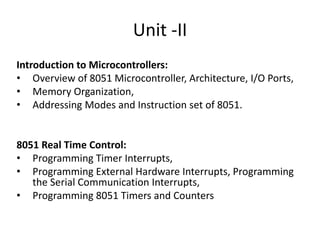 Unit2.2 8051 | PPT