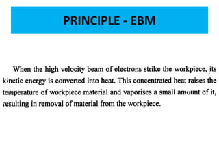 THERMAL AND ELECTRICAL BASED PROCESSES | PPTX