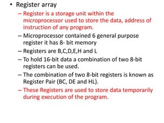 MICROPROCESSORS AND MICROCONTROLLERS | PPTX